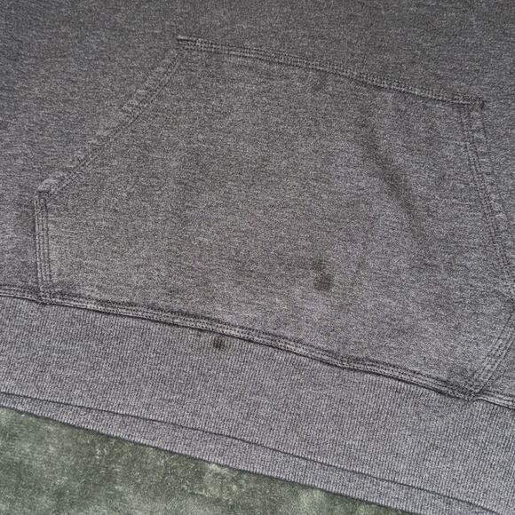 Champion Hoodie Men’s Large Gray Drawstring Kangaroo Pocket Long Sleeve Pullover - Picture 5 of 8